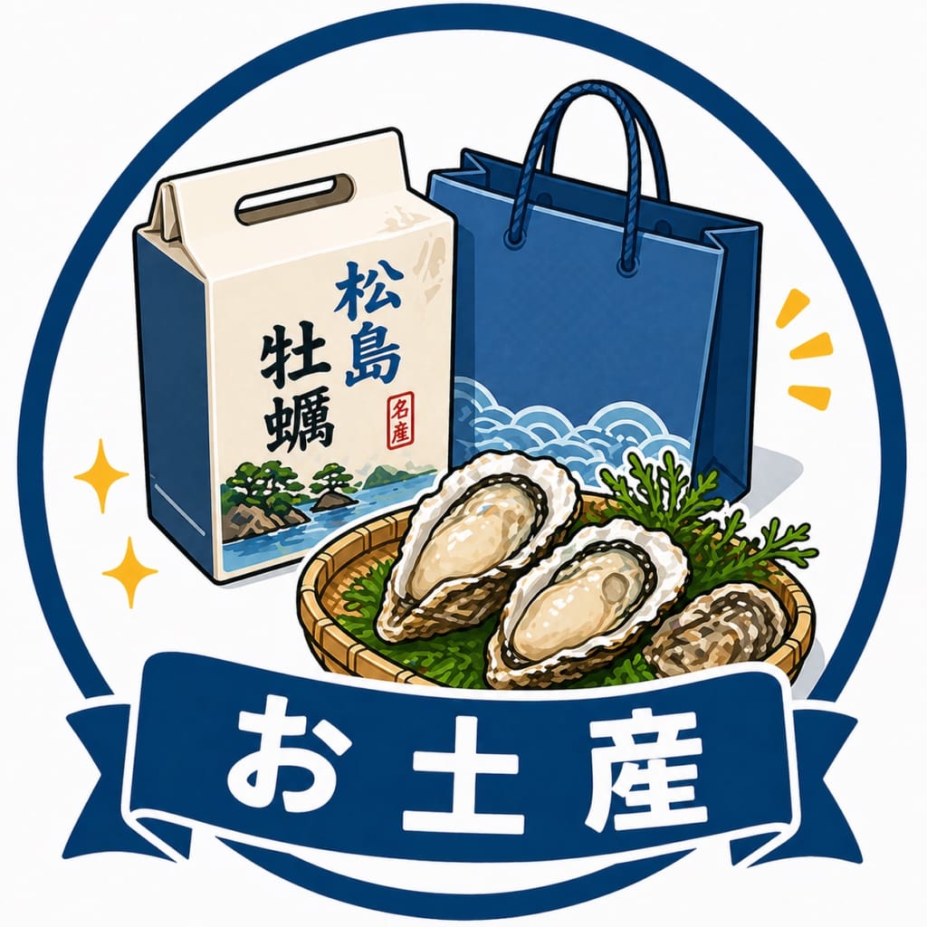 松島で楽しめる牡蠣土産