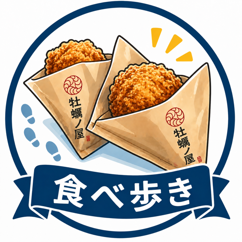 食べ歩きに関するロゴ画像