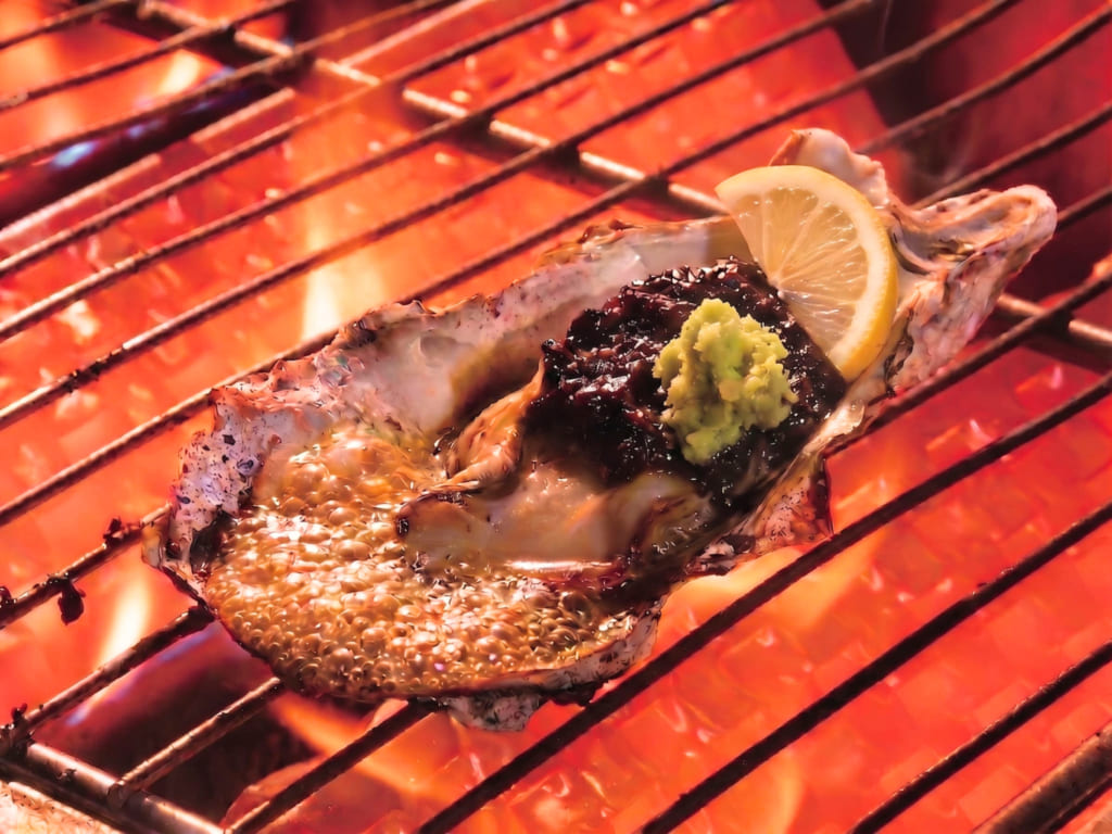 極旨！松島湾のりだれ焼牡蠣