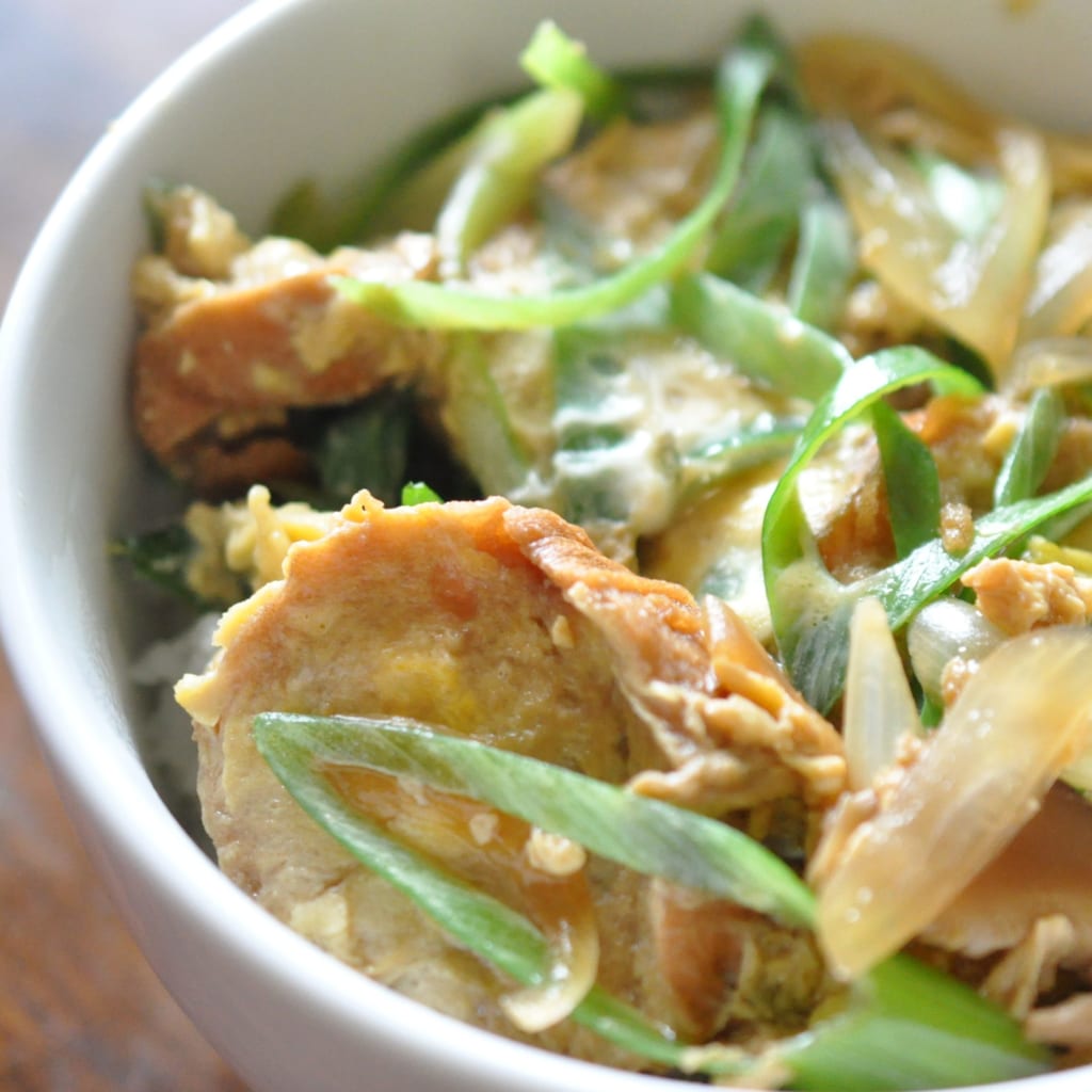 仙台麩卵とじ