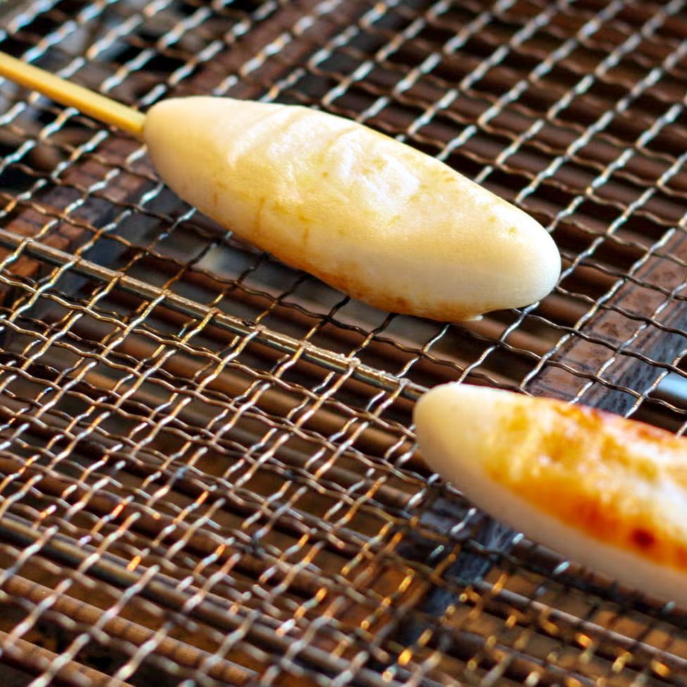 笹かま手焼き体験