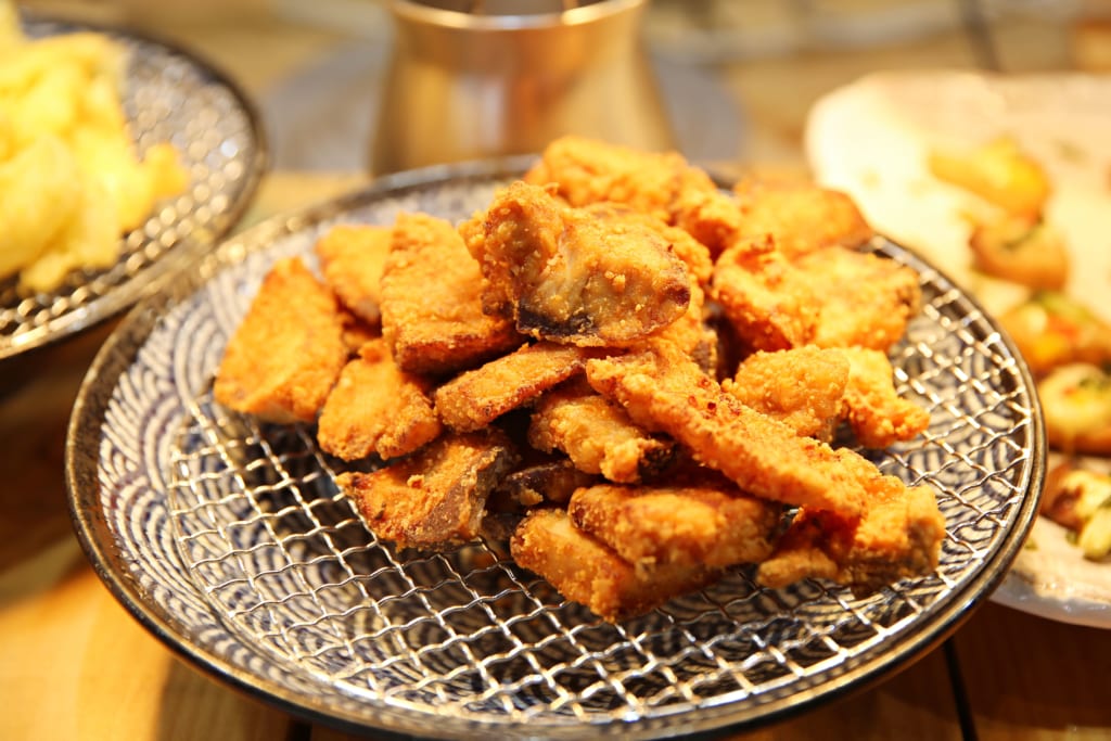 魚の竜田揚げ