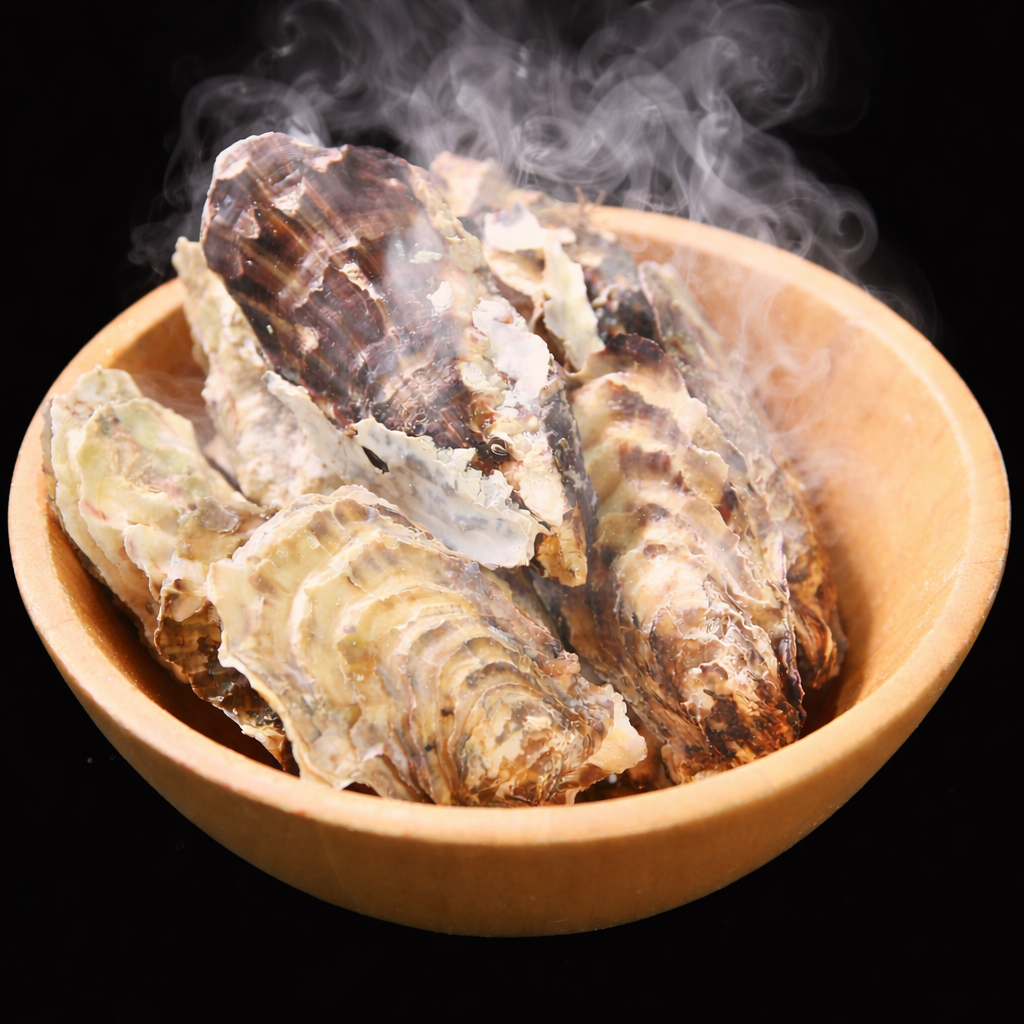 蒸し牡蠣
